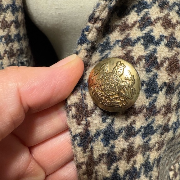 J. Crew Houndstooth Schoolboy Wool Blazer - Picture 3 of 6